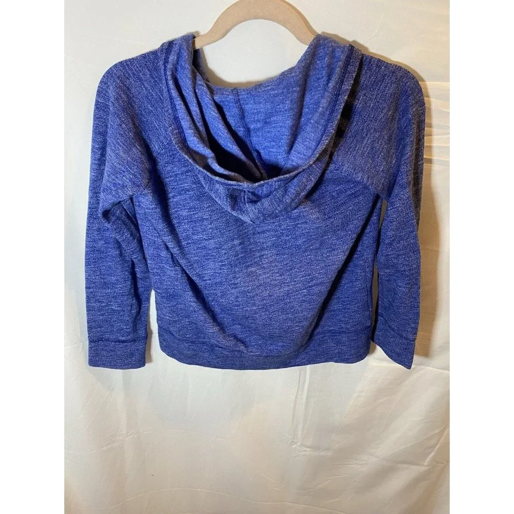 OLD NAVY Sweater Boys Large 10-12 Blue Hooded Zip Up Sweatshirt Sweatshirt Kids.